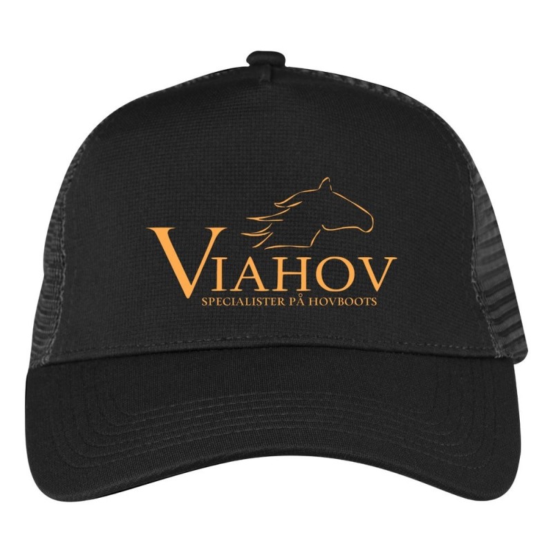 Trucker keps ´Viahov´ - svart