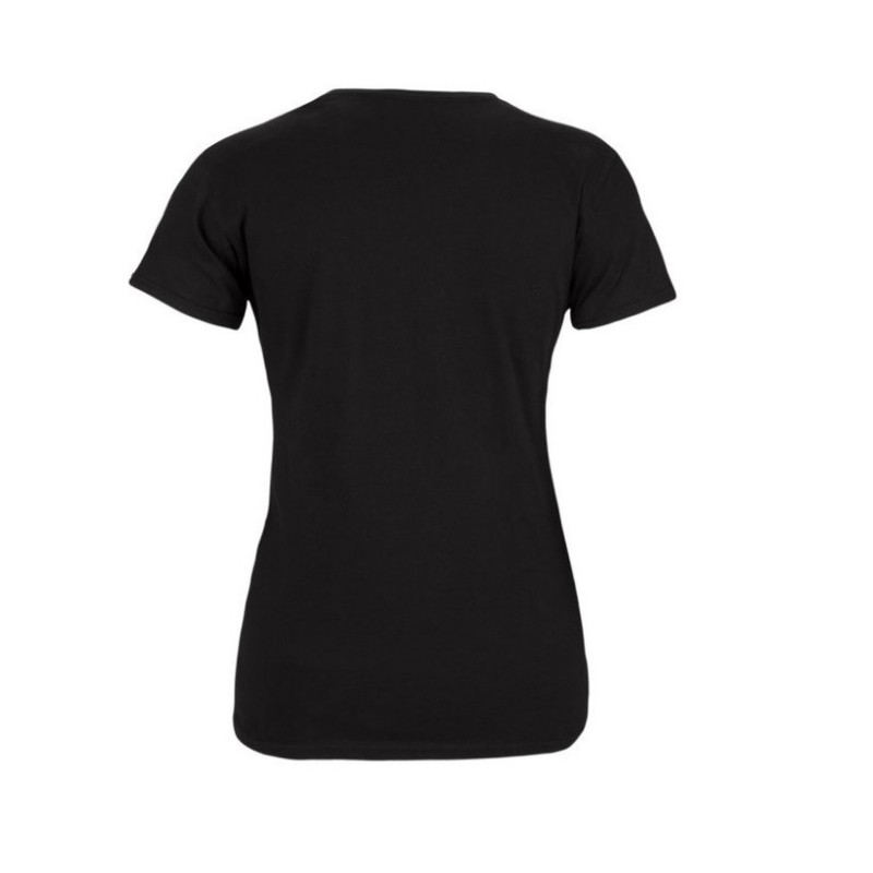 Viahov Dam T-shirt med brösttryck